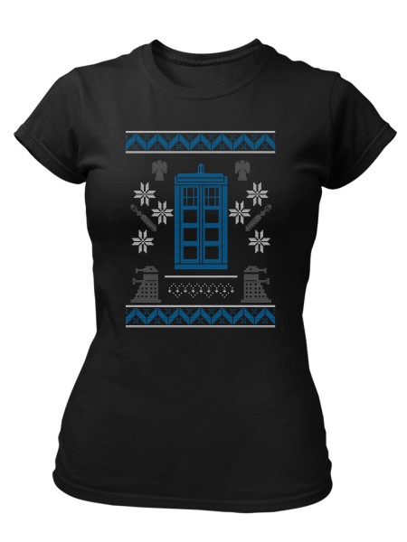 Wibbly Wobbly Christmas - Girls T-Shirt