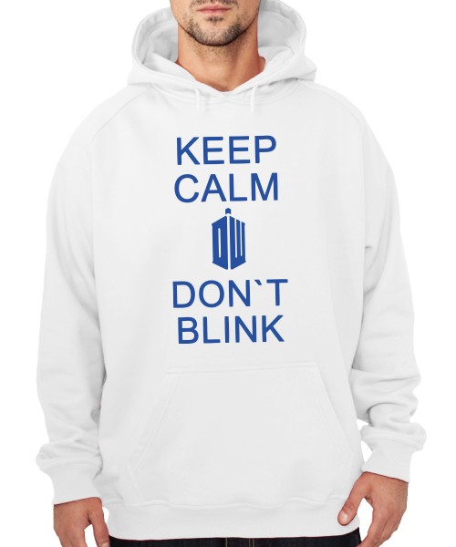 Keep Calm and Don&#039;t Blink Boys Pullover