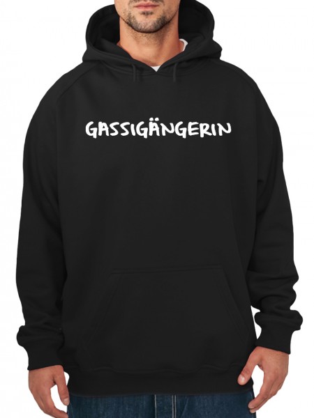 Gassigängerin Herren Kapuzen-Pullover