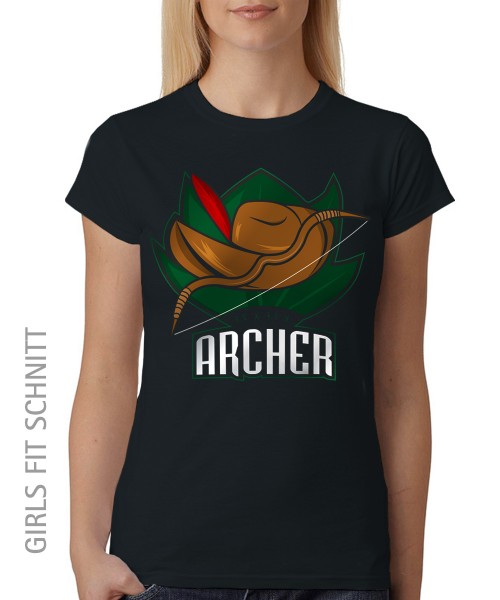 RPG Abenteurer - Bogenschütze / Ranger Girls T-Shirt auch im Unisex Schnitt