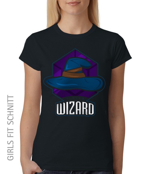 RPG Abenteurer - Zauberer / Wizard Girls T-Shirt auch im Unisex Schnitt
