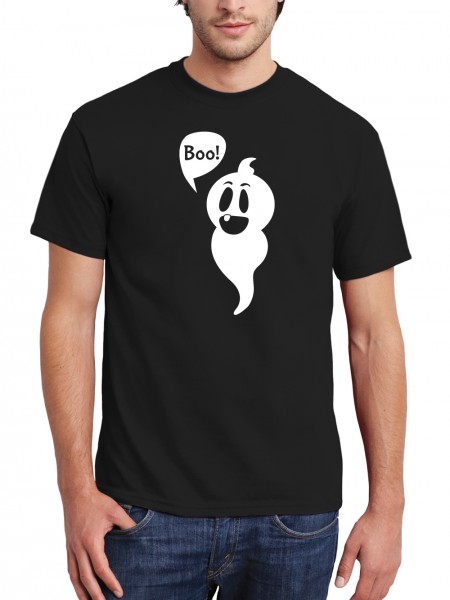 Halloween Boo Gespenst Herren T-Shirt