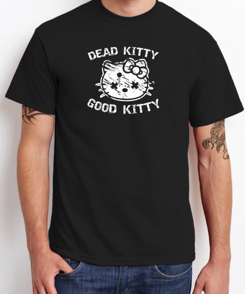-- dead Kitty Good Kitty -- Boys T-Shirt