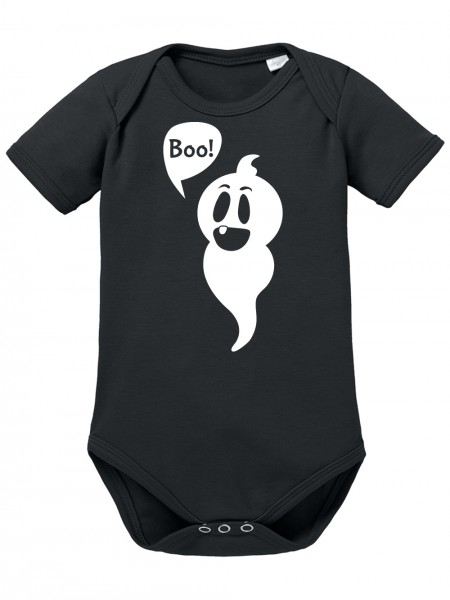Halloween Boo Gespenst Baby-Body Bio