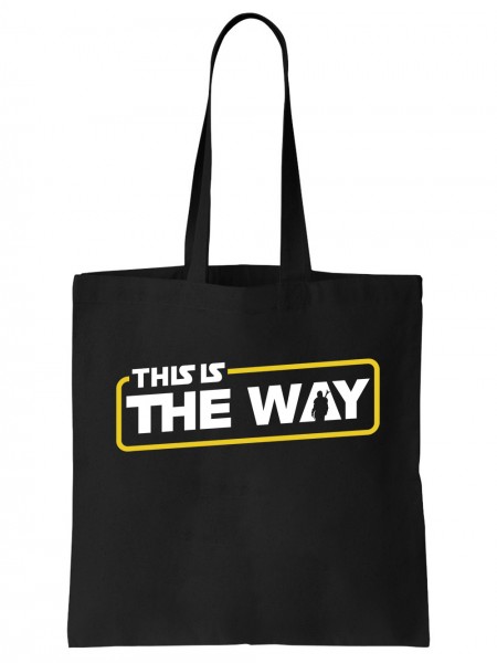 This Is The Way - Das Ist Der Weg Stoff-Tasche