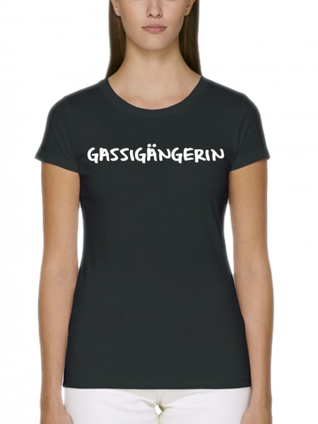 Gassigängerin Damen T-Shirt Fit Bio und Fair