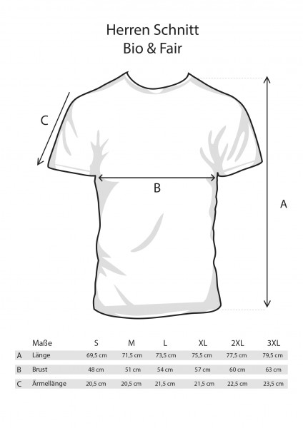 Halloween Boo Gespenst Herren T-Shirt Bio und Fair