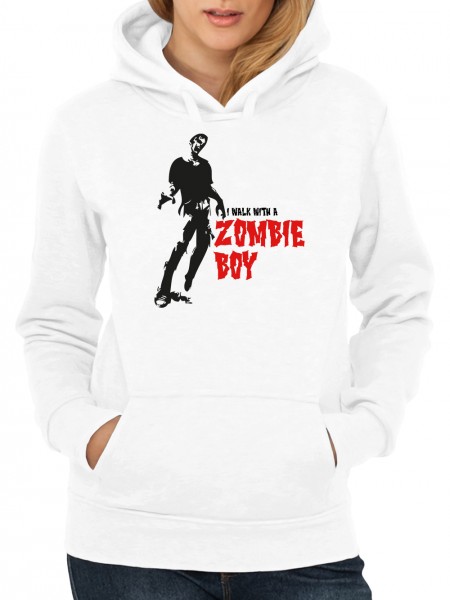 I Walk With A Zombie Boy Damen Pullover