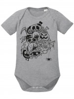 Vorschau: Baby Body Bio Halloween Doodle/Schwarz Vorschau: Baby Body Bio Halloween Doodle/Schwarz