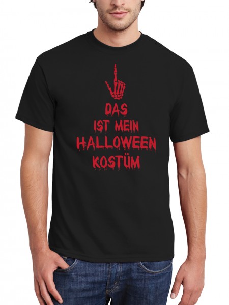 DAS Ist Mein Halloweenkostüm Skeletthand Herren T-Shirt