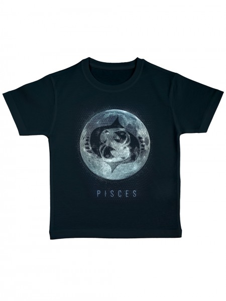 Sternzeichen Fisch Geschenk Kinder Bio T-Shirt