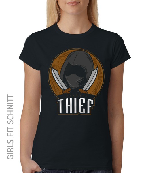 RPG Abenteurer - Dieb / Thief Girls T-Shirt auch im Unisex Schnitt