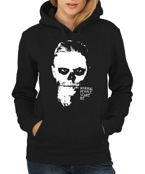 Tate - Normal People Scare Me Girls Pullover