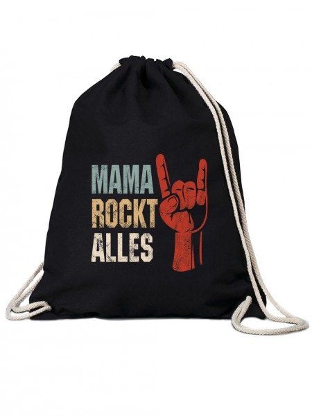 Geschenk Zum Muttertag Mama Rockt Alles Gym-Bag Turn-Beutel