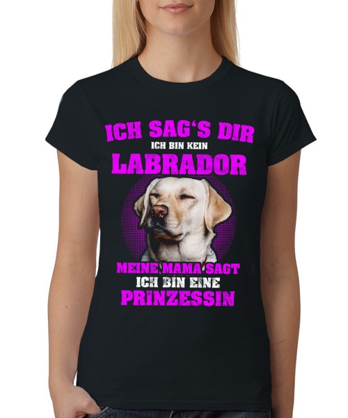 clothinx - Labrador Prinzessin clothinx - Girls T-Shirt auch im Unisex Schnitt