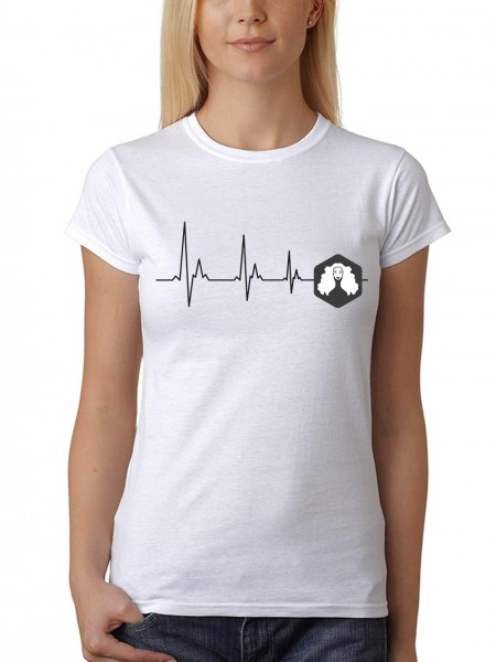 Sternzeichen von Herzen Jungfrau Damen T-Shirt Fit