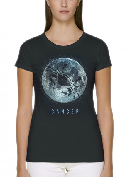 Sternzeichen Krebs Geschenk Damen T-Shirt Fit Bio und Fair