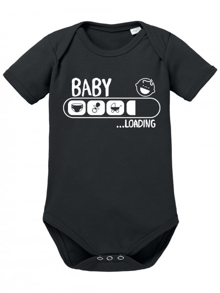 Baby Loading, Lustiges Geschenk auch zur Geburt und Taufe Baby Body Bio