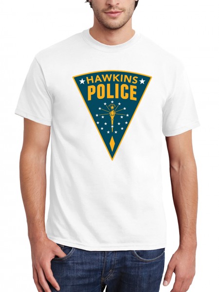 Herren T-Shirt Hawkins Police
