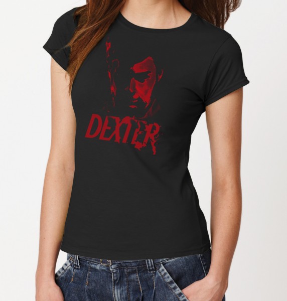 -- Dexter Face -- Girls T-Shirt