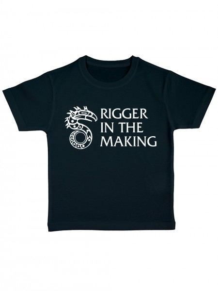 Rigger in the Making Shadowrun Kinder Bio T-Shirt